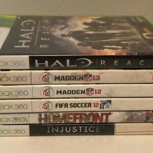 Xbox 360 Game Lot (6 Games) - Preowned, Used, See Listing for Titles, In Boxes